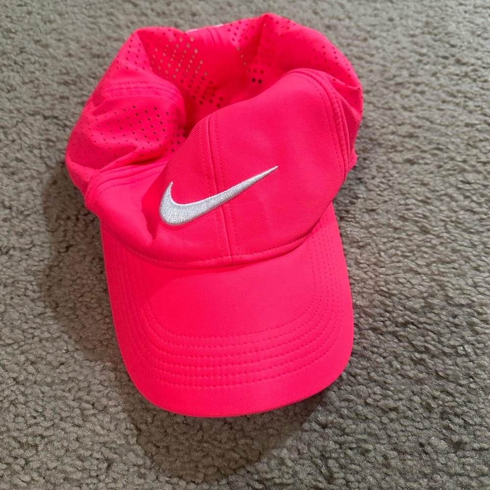 Pink Nike hat